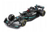 Bburago F1 Mercedes AMG W14 E Performance with Pilot #63 (Balck)