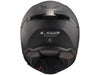 LS2 Stream II Solid Matt Black Helmet (D Ring)