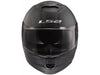 LS2 Stream II Solid Matt Black Helmet (D Ring)