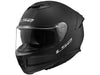 LS2 Stream II Solid Matt Black Helmet (D Ring)