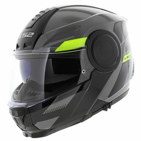 LS2 FF902 Scope MAX Gloss Nardo Grey Hi Viz Yellow Helmet