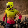 98Fahren Moto Jersey Escape Canyon Series (Yellow Pink)