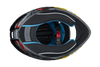 MT Stinger KRT B13 Gloss Black Grey Helmet