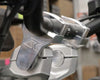 Rox Pivoting Handlebar Risers 61mm Rise 31.75mm Handlebar Anodized Clear for BMW R 1300 GS GSA Trophy (1R-P13GS)