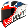 KYT TT Revo Fuselage Red Gloss Helmet
