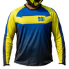 98Fahren Moto Jersey Escape Classic Series (Yellow Blue)