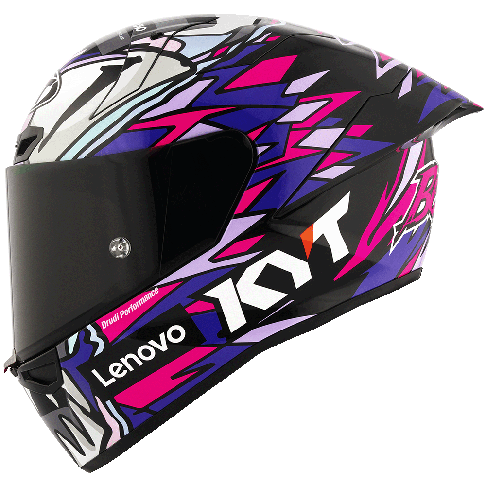 KYT KX1 RACE GP Bastianini Replica 2023 with Sponsor Gloss Helmet