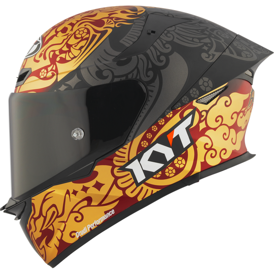 KYT TT Revo Enea Bastianini Indonesia Replica 2023 Matt Helmet