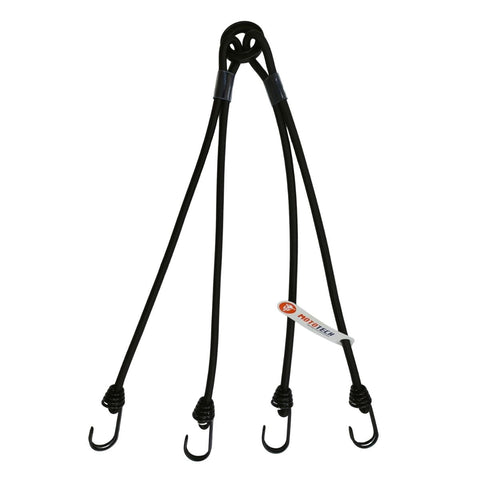 MOTOTECH QuadPod 4 Sided Bungee Tie Down Black (32" / 80cms) - Moto Central