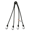 MOTOTECH QuadPod 4 Sided Bungee Tie Down Black (32" / 80cms) - Moto Central