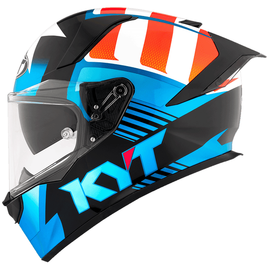 KYT R2R Pro Straight Gloss Helmet