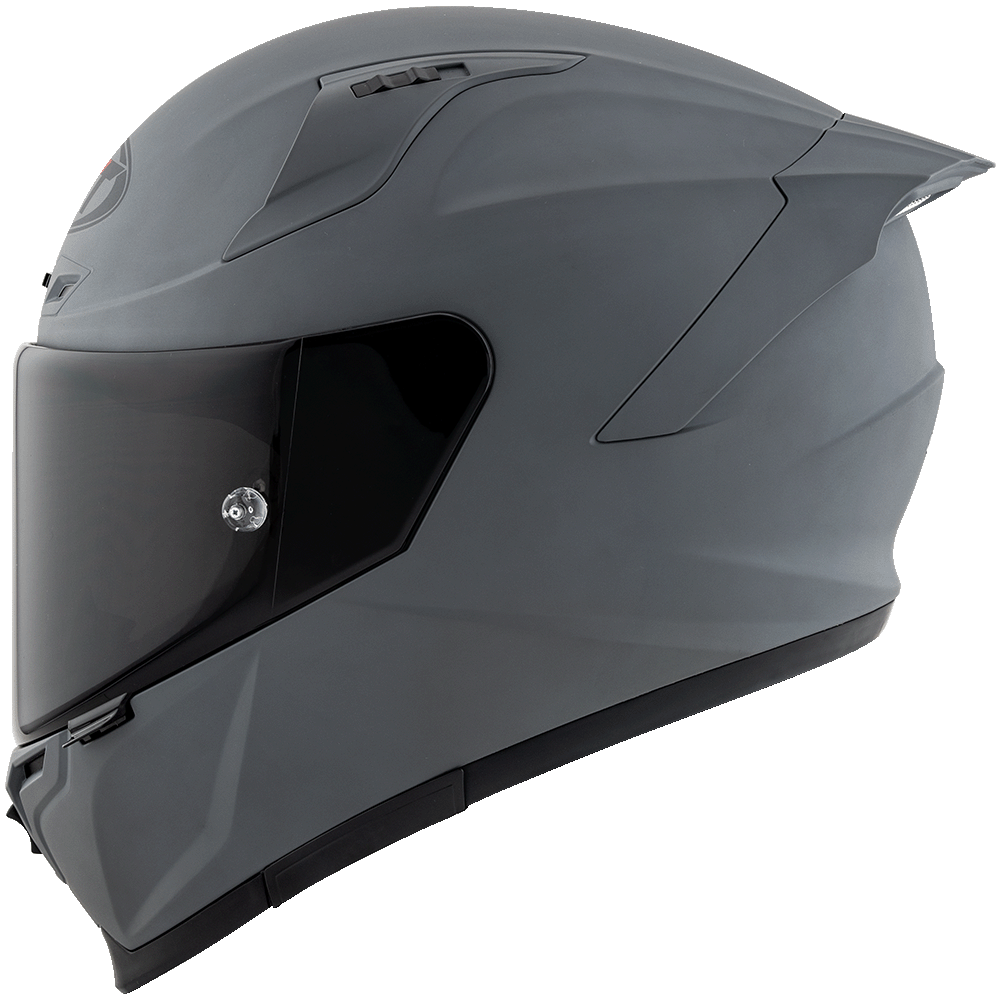 KYT Striker Plain Matt GRL Grey Helmet