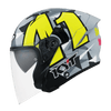 KYT NFJ Aleix Espargaro Replica 2019 Matt Grey Helmet