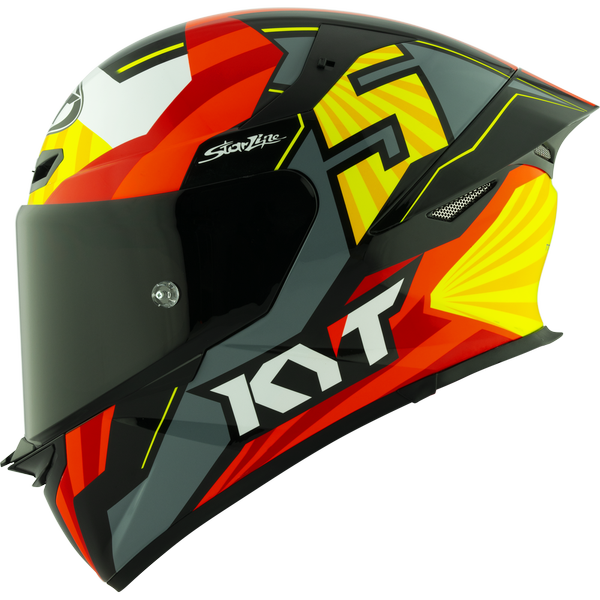 KYT TT Revo Flux Gloss Helmet