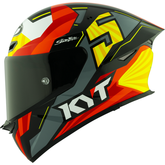 KYT TT Revo Flux Gloss Helmet