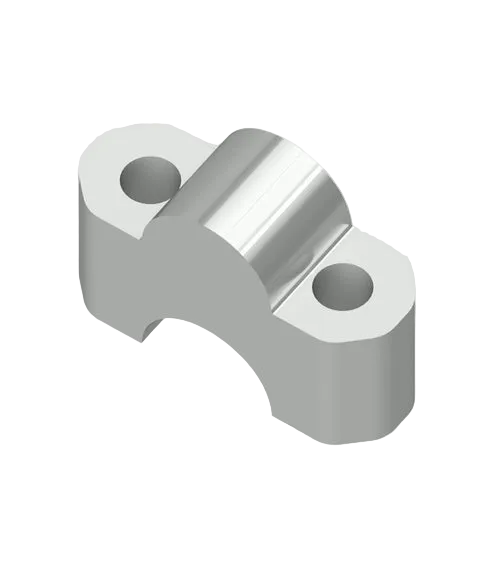 Moto Torque Honda H'Ness 350 CB350 RS Handlebar Risers (Silver)
