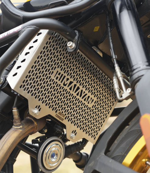 Moto Torque Royal Enfield Himalayan 450 Radiator Guard (SS) - Moto Central
