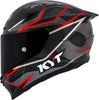 KYT Striker Davo Replica Gloss Black Red Fluro Helmet