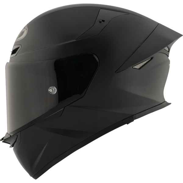 KYT TT Revo Plain Black Matt Helmet