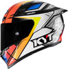 KYT Striker Runs Gloss White Helmet
