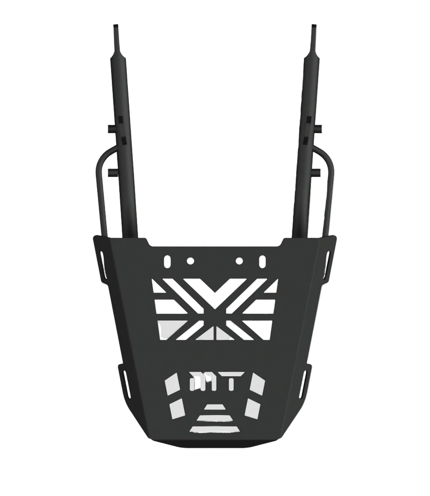 Moto Torque Honda H'Ness 350 Back Carrier (Black)