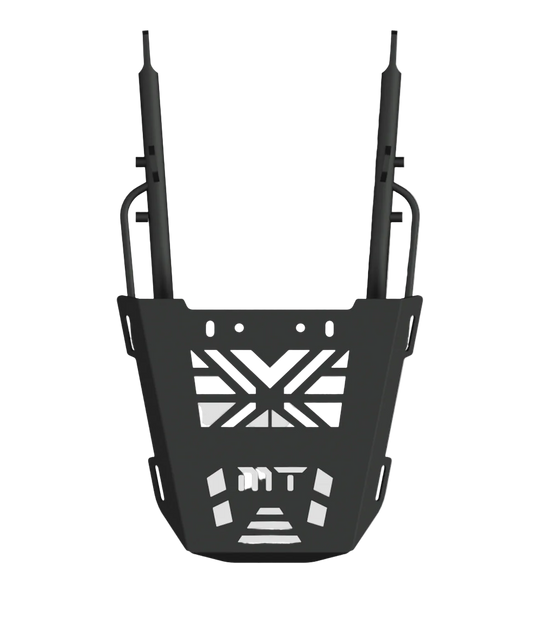 Moto Torque Honda H'Ness 350 Back Carrier (Black)