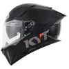 KYT R2R Pro Plain Gloss Black Helmet