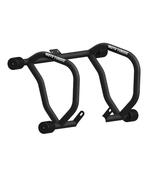 Moto Torque Royal Enfield Hunter 350 Crash Guard Bull (Black)