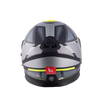 MT Thunder 3 SV Spoiler Nova B62 Matt Black Grey Neon Yellow Helmet
