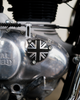 Trip Machine Oil Filter Carter Cap for Royal Enfield 350 series (Black)