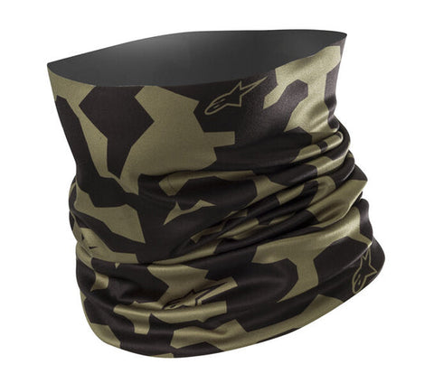 Alpinestars Camo Neck Tube (Military Green Black)