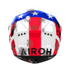 Airoh Connor Nation White Blue Red Gloss Helmet