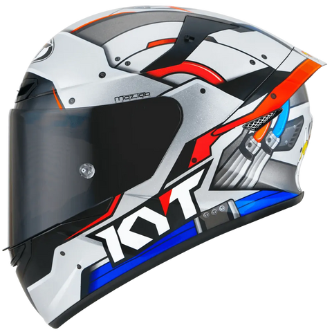 KYT TT Course Space Monkey Gloss Helmet