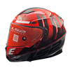 LS2 FF320 Stream Evo Shadow Red Black White Gloss Helmet (D Ring)