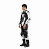 Dainese Laguna Seca 5 Men One Piece Perforated Leather Suit (Short / Tall) (Black White) - Moto Central