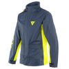 Dainese Storm 2 Unisex Rain Jacket (Black Iris Fluro Yellow) - Moto Central