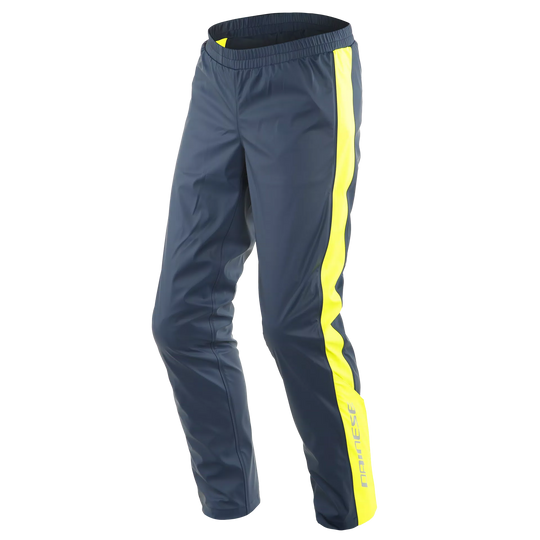 Dainese Storm 2 Unisex Rain Pants (Black Iris Fluro Yellow)
