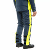 Dainese Storm 2 Unisex Rain Pants (Black Iris Fluro Yellow) - Moto Central