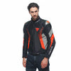 Dainese Super Rider 2 Absoluteshell Jacket (Black Dark Gull Grey Fluro Red) - Moto Central