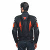 Dainese Super Rider 2 Absoluteshell Jacket (Black Dark Gull Grey Fluro Red) - Moto Central