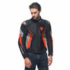 Dainese Super Rider 2 Absoluteshell Jacket (Black Dark Gull Grey Fluro Red) - Moto Central