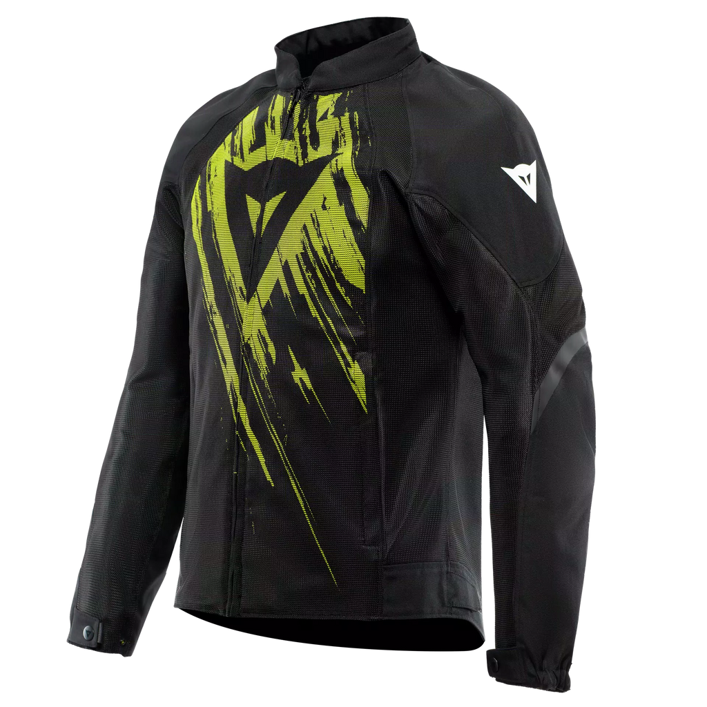 Dainese Herosphere Air Tex Jacket (Black Fluro Yellow Tarmac) - Moto Central