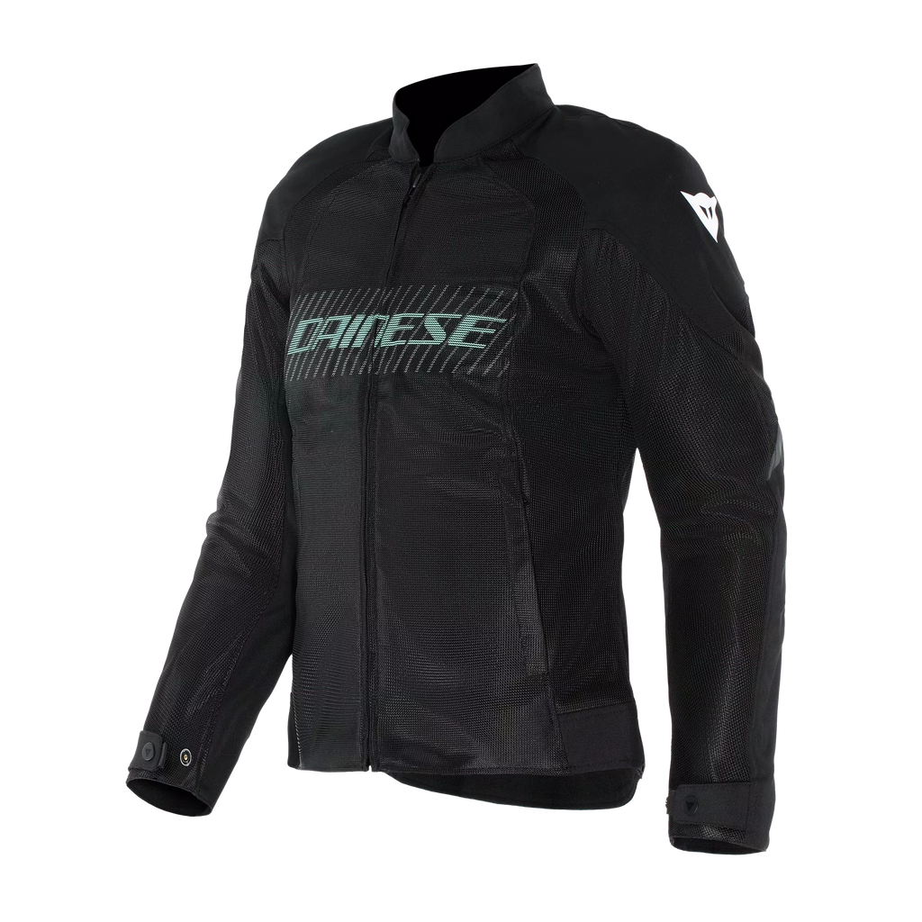 Dainese Herosphere Air Tex Jacket Women (Black Grey Light Green) - Moto Central
