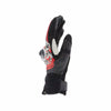 Dainese MIG 3 Leather Gloves (Black Red Spray White)