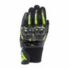 Dainese MIG 3 Leather Gloves (Black Anthracite Fluro Yellow)