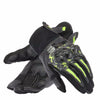 Dainese MIG 3 Leather Gloves (Black Anthracite Fluro Yellow)