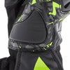 Dainese MIG 3 Leather Gloves (Black Anthracite Fluro Yellow)
