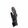 Dainese Carbon 4 Short Leather Gloves (Black Fluro Red)