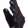Dainese Unruly Ergo Tek Gloves (Black Fluo Red)