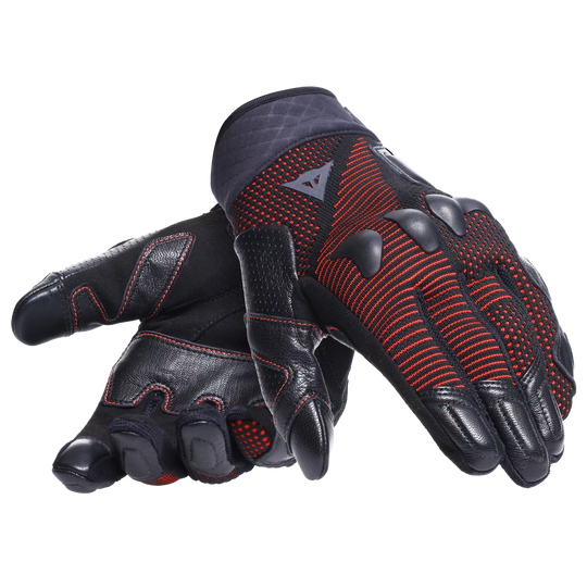 Dainese Unruly Ergo Tek Gloves (Black Fluo Red)